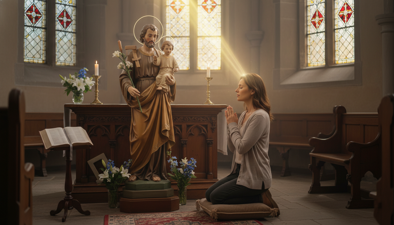 Comment obtenir l’aide divine pour votre emploi avec la prière à Saint Joseph ?