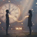 découvrez si l'heure miroir 14h14 est un signe de la présence de votre flamme jumelle en amour et ce que ce message peut révéler sur votre relation.
