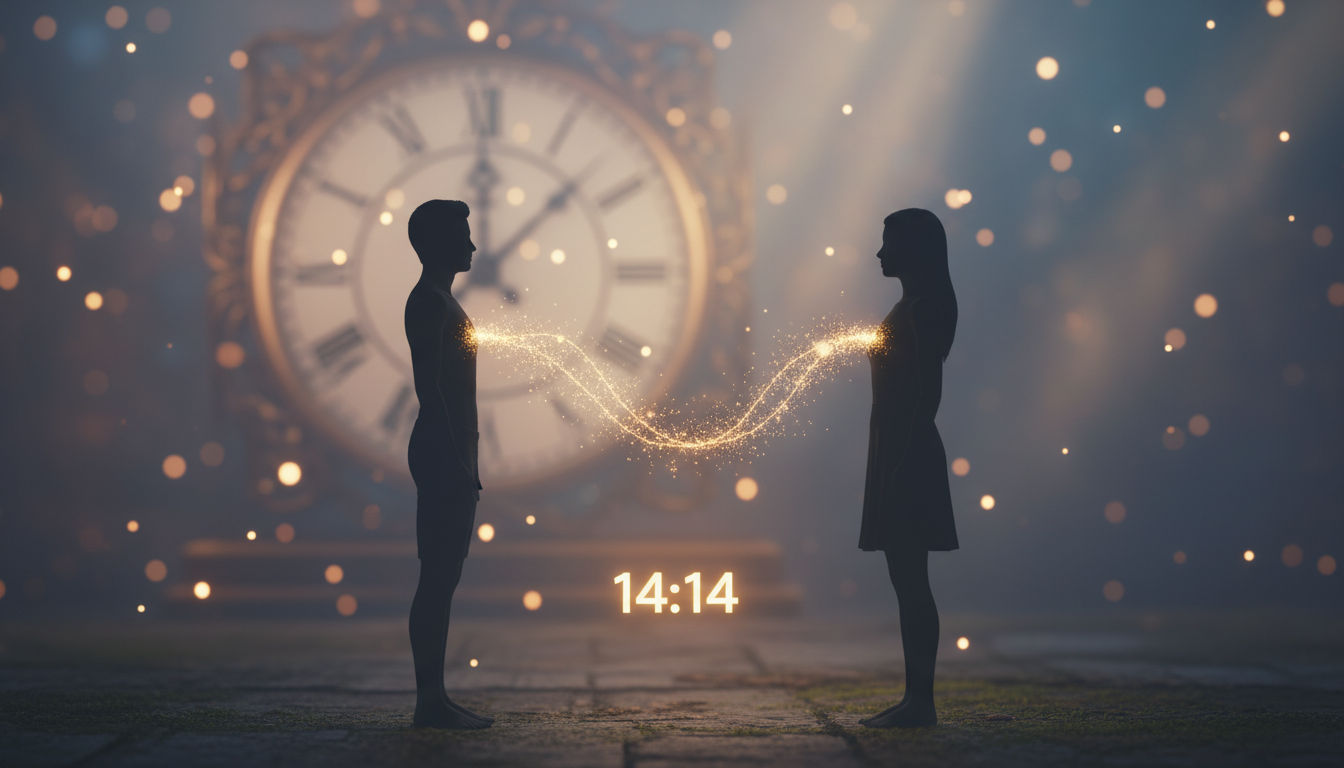 L&rsquo;heure miroir 14h14 est-elle le signe de votre flamme jumelle en amour ?