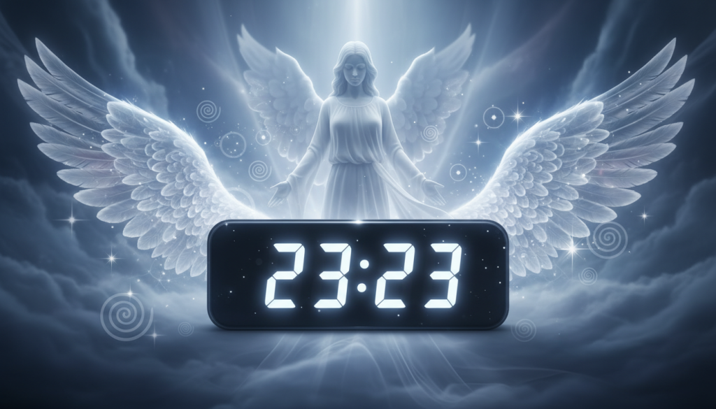 découvrez la signification angélique et le message secret de l'heure miroir 23h23, et apprenez comment interpréter ce signe mystérieux pour guider votre vie.
