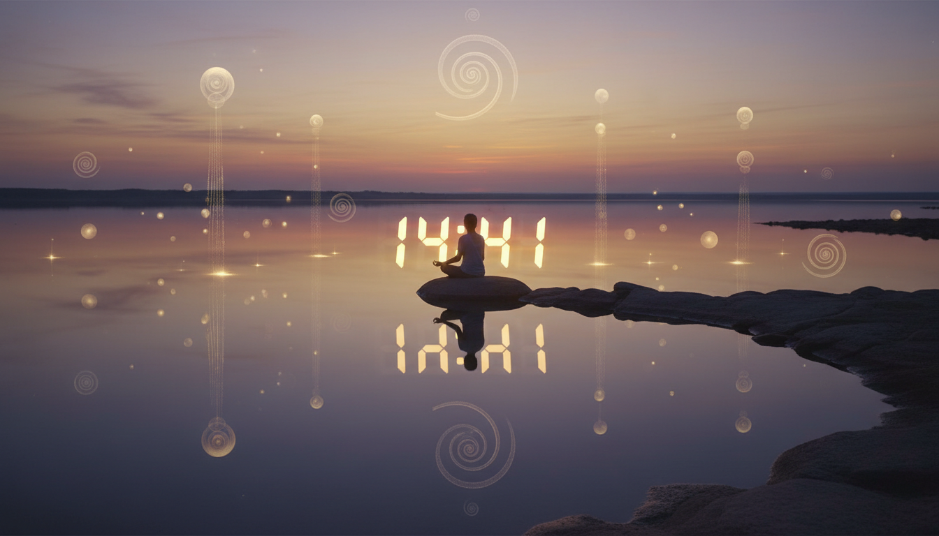 Quelle est la signification spirituelle de l&rsquo;heure miroir inversée 14h41 ?