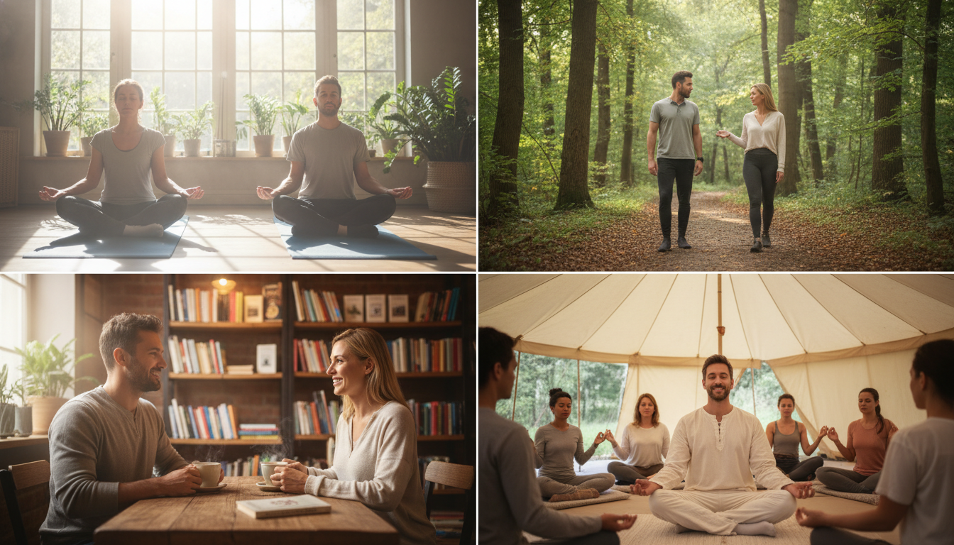 découvrez les 4 méthodes efficaces pour célibataires afin de rencontrer un homme spirituel et vivre une connexion authentique et profonde.