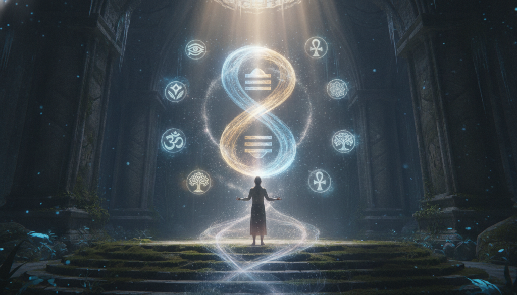 découvrez comment la lemniscate sacrée peut devenir un puissant outil pour guider et enrichir votre éveil spirituel, en favorisant l'équilibre, l'harmonie et la connexion profonde avec votre être intérieur.