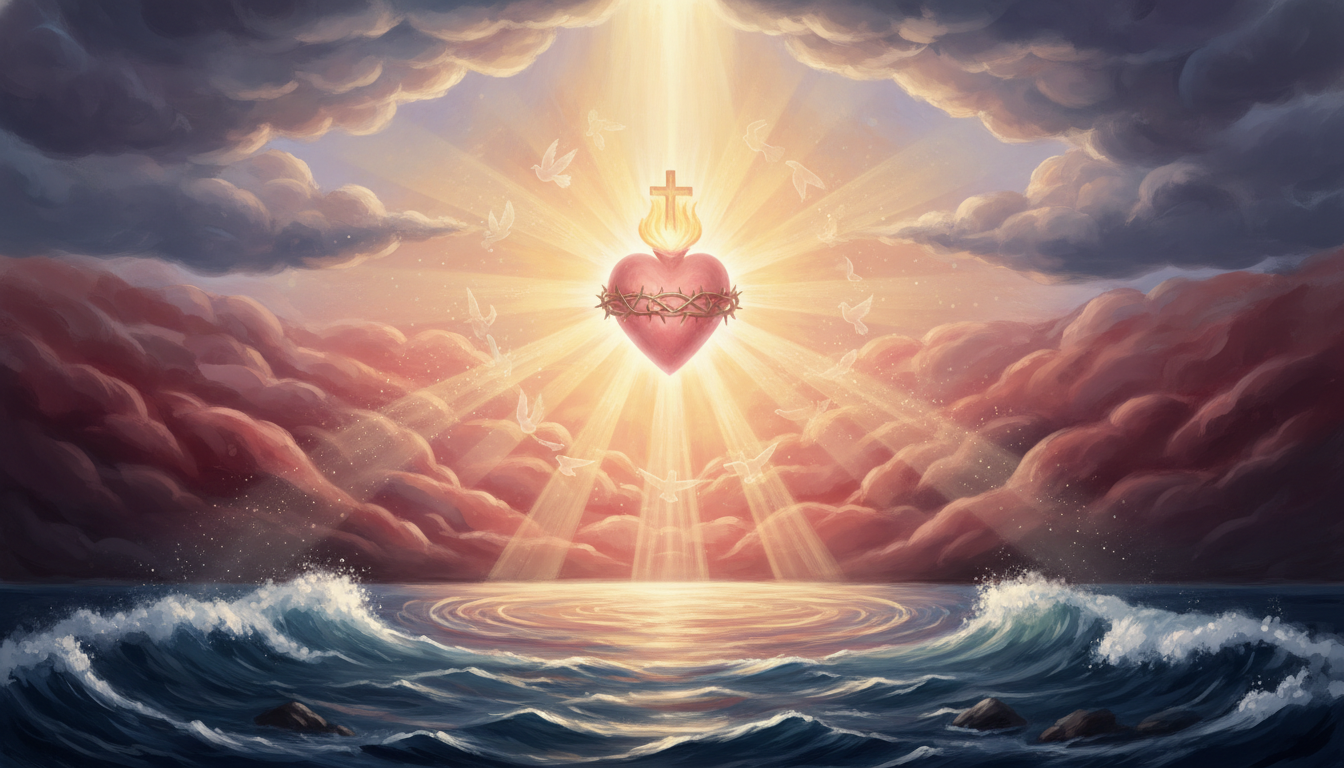 découvrez comment puiser la force intérieure dans les moments difficiles grâce à la prière au sacré cœur de jésus, source de paix et de réconfort spirituel.