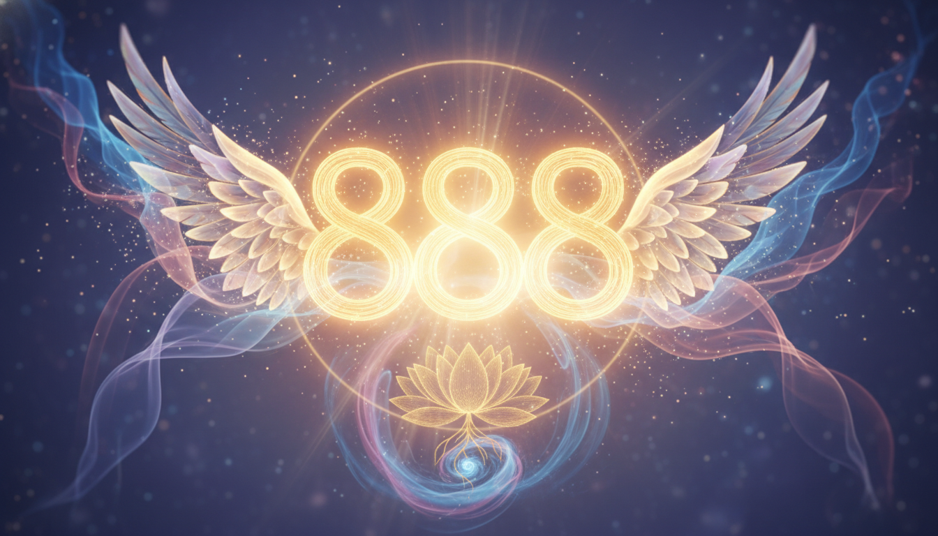 Quel message d&rsquo;abondance spirituelle se cache derrière le numéro angélique 888 ?