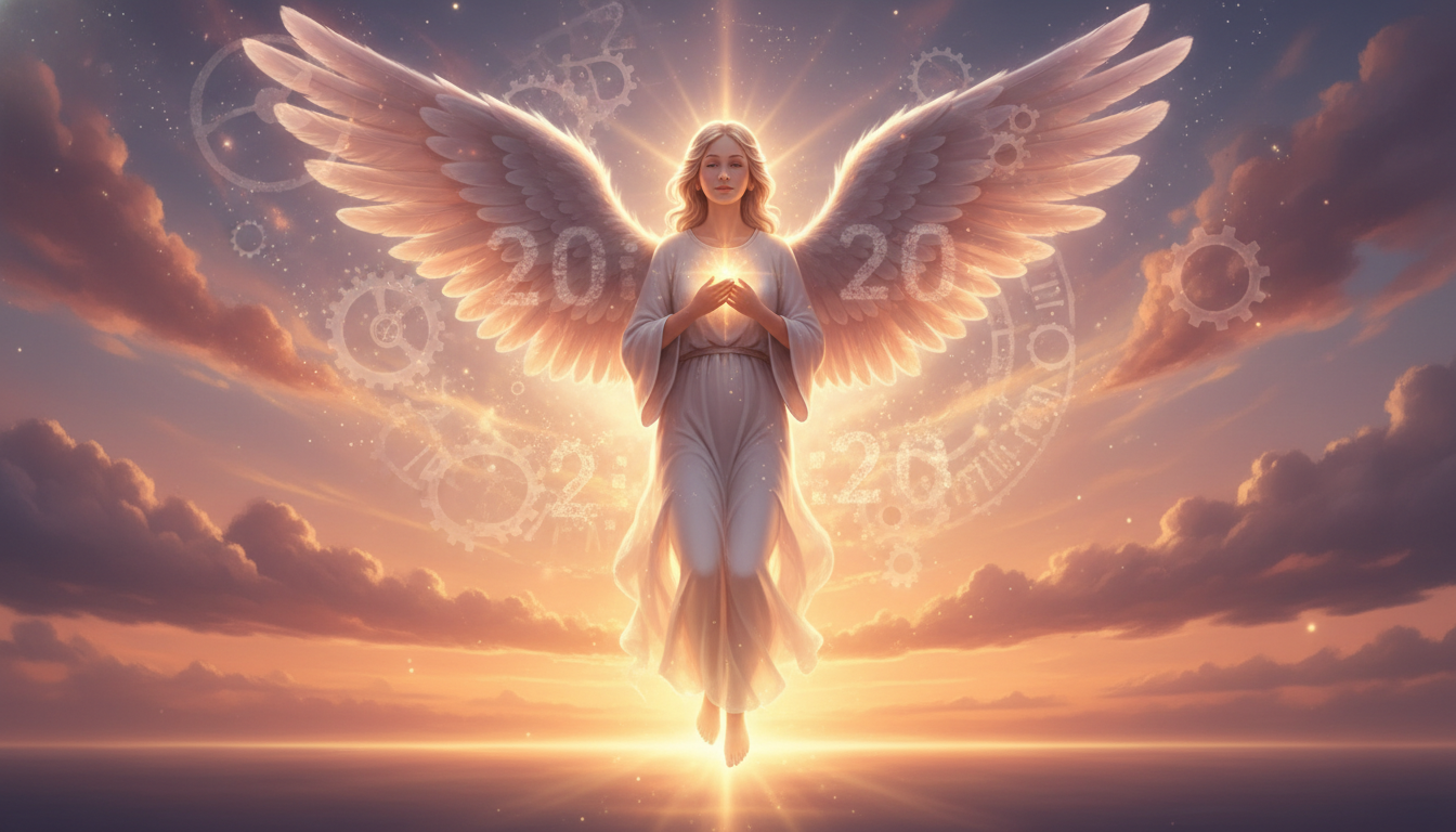 découvrez le message d'optimisme que les anges vous envoient à travers l'heure miroir 20h20, un signe porteur d'espoir et de guidance spirituelle.