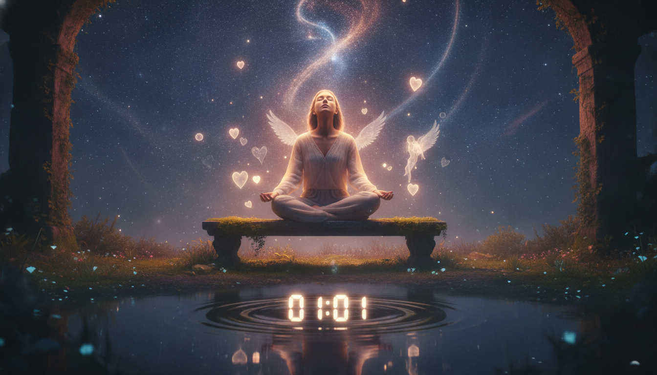 découvrez la signification spirituelle et amoureuse de l'heure miroir 01h01 et les révélations profondes qu'elle peut apporter dans votre vie.