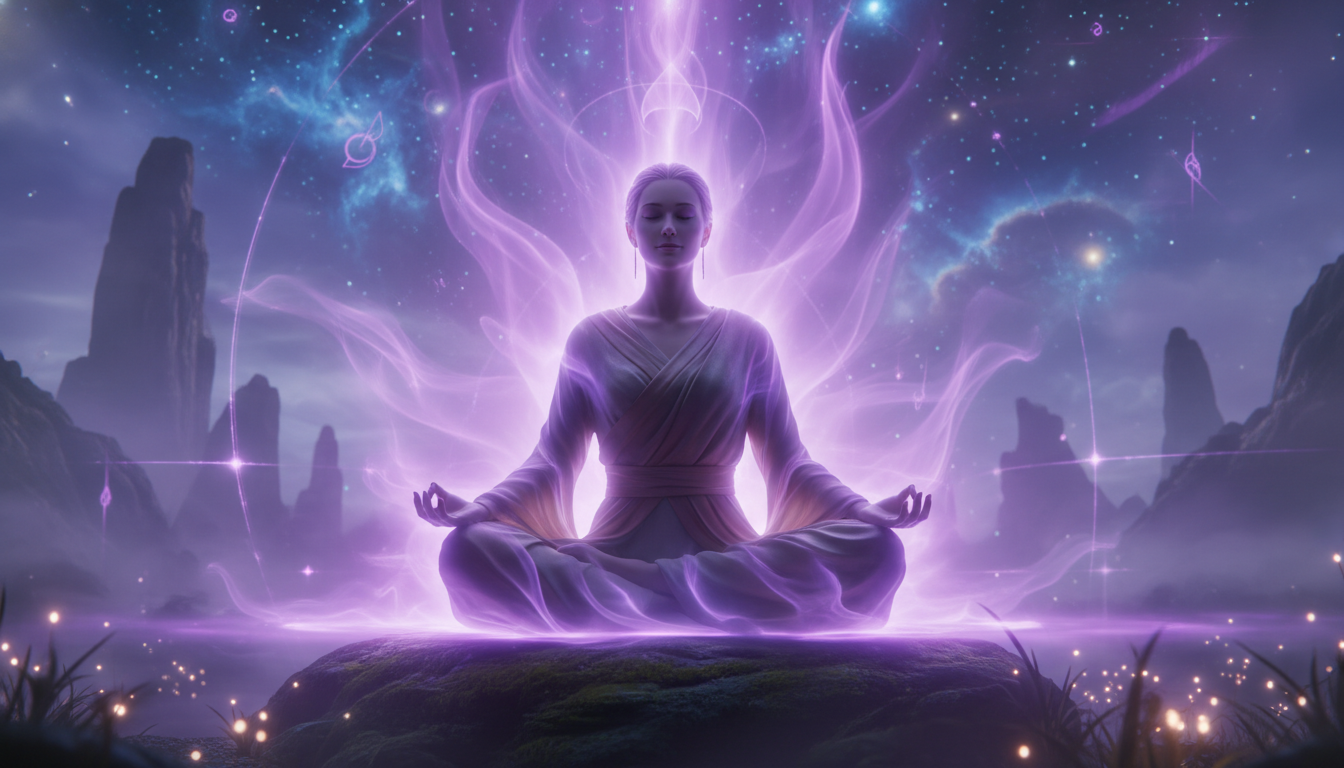 découvrez les mystères et révélations liés à la signification spirituelle de l'aura violette, symbole de transformation, intuition et énergie spirituelle.